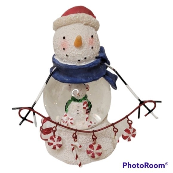 Kohl's | Holiday | Snowman Nested Image Of Smaller Snowman In Globe ...